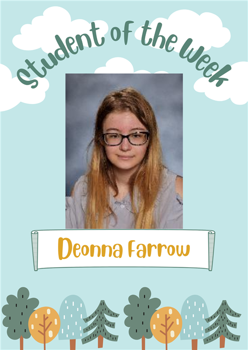 student of the week